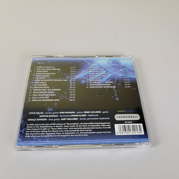 Steve Miller Band - Live Abracadabra 1982 Radio Broadcast 2 Discs CD - Picture 4 of 7